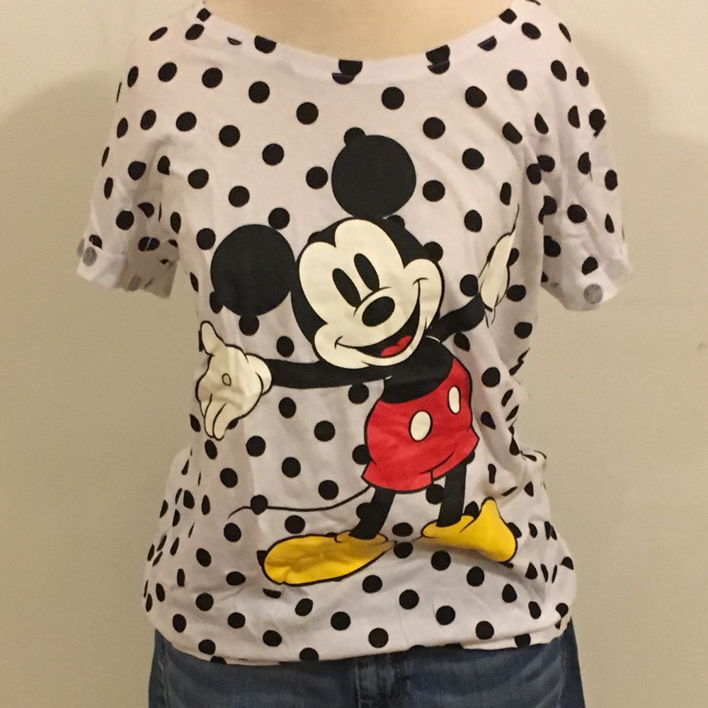 Disney Mickey Mouse Polka Dot T-Shirt